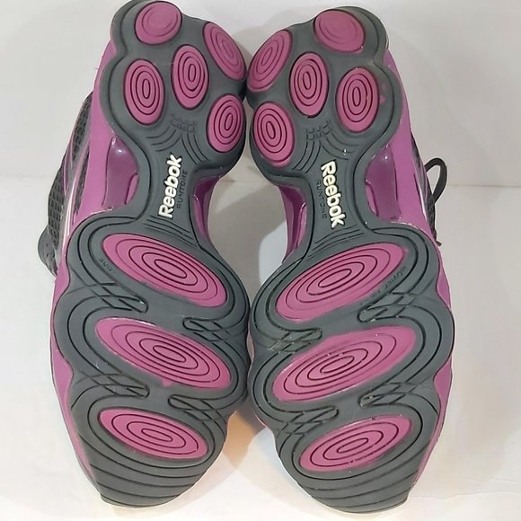 REEBOK | Women's RunTone Running Shoes Grey Purple Size 6 - Picture 7 of 8